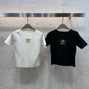 Luxury Aaa Vivienne Westwood Wood Short Sleeves