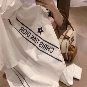 Luxury Dior Gold Long-Sleeved Shirt