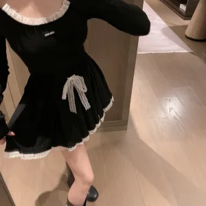 Designer Luxury Miu Miu Lace Suit