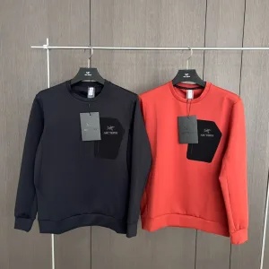 Designer Reps Archaeopteryx Long-Sleeved Shirts Red Air Layer Running Exquisite Workmanship Simple And Elegant Spring Fabric
