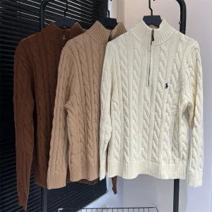 1:1 Ralph Lauren Ivory Long-Sleeved Sweater