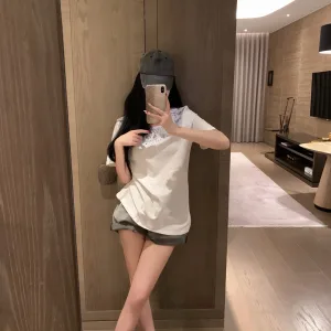 High Quality Luxury Gucci Stone Short Sleeves