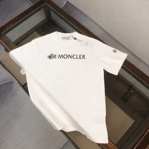 Designer Reps Monk Short-Sleeved T-Shirt Black Summer