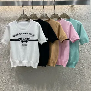 High Quality 1:1 Dior Jacquard Short Sleeves