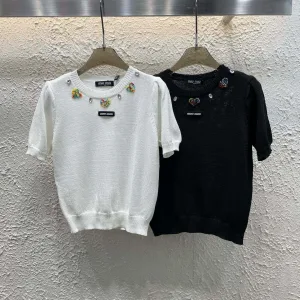 1:1 High Quality Miu Miu Short Sleeves