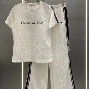 Luxury Dior Cotton Short-Sleeved Shirts