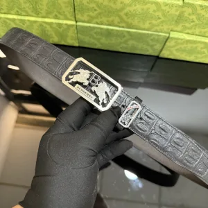 Reps Super Clone Burberry Belt Red