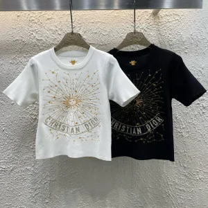 Designer Luxury Dior Short Sleeves