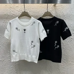 Luxury Designer Dior Short Sleeves