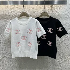 High Quality Luxury Chanel Short Sleeves