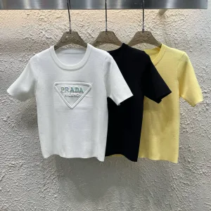 Luxury Prada Short Sleeves