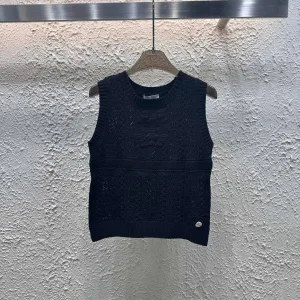 Designer 1:1 Chanel Jacquard Vest