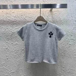 Aaa Chrome Hearts Leather Short Sleeves