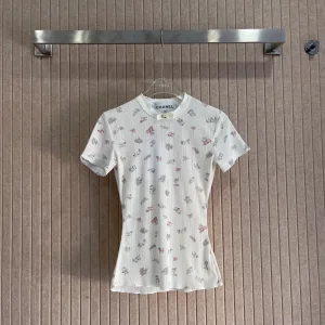 Designer Luxury Chanel Short Sleeves