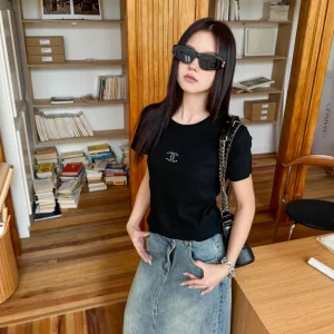 Designer Chanel Short-Sleeved T-Shirt