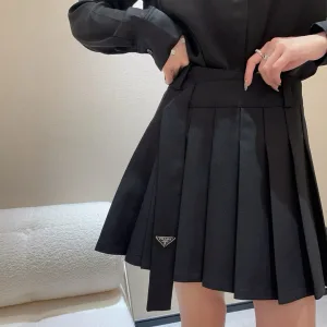 Aaa Prada Pleated Skirt