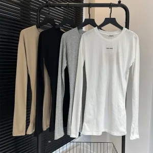 Aaa Miu Miu Long-Sleeved T-Shirt