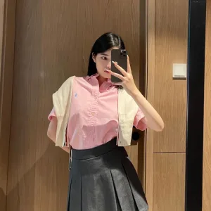 Aaa 1:1 Ralph Lauren Cotton Short-Sleeved Shirt For Spring