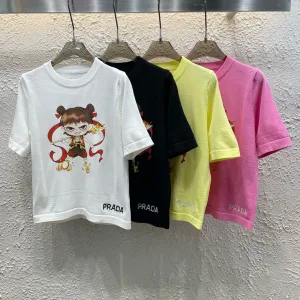 Luxury Prada Short Sleeves