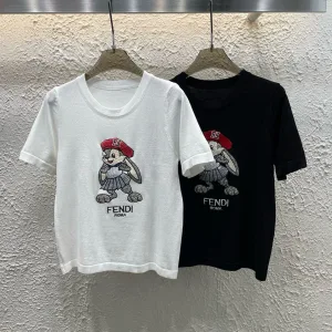 Luxury Fendi Short Sleeves