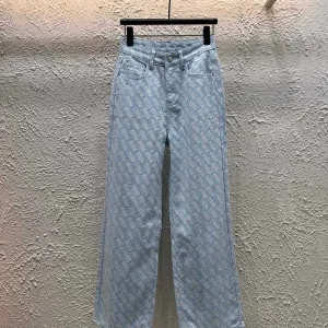 High Quality Miu Miu Jacquard Pants