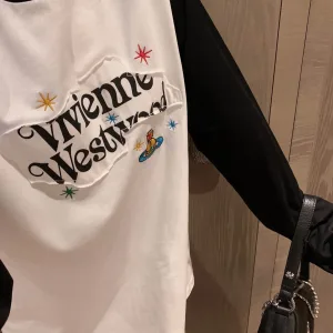 1:1 High Quality Vivienne Westwood Wood Long-Sleeved T-Shirt