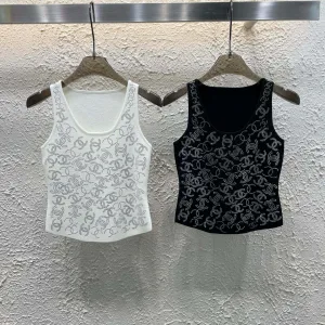 Designer Chanel Stone Vest
