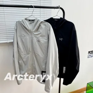 Designer Luxury Archaeopteryx Coat Red Double-Layer Fabric Outdoor Windproof Lightweight Spring Summer Autumn And Breathable Slim Fit Patch