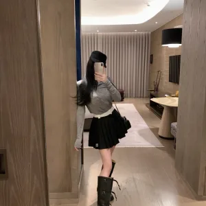 High Quality Aaa Miu Miu Short Skirt