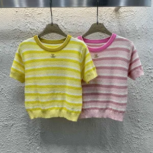 Luxury Chanel Short Sleeves