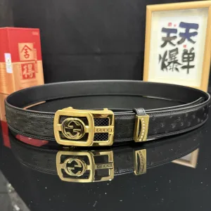 High Quality Gucci Belt Ash