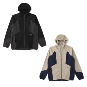 Super Clone Oakley Windbreaker Black Nylon Fabric Spring