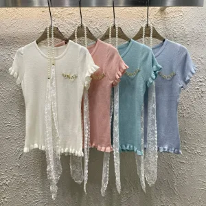 Luxury Chanel Short Sleeves