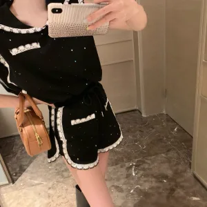 Aaa Miu Miu Lace Shorts