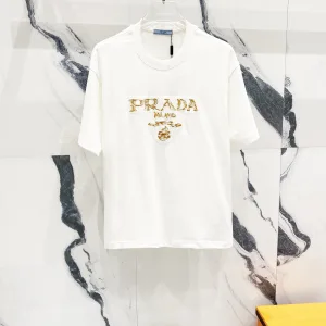 Aaa Designer Prada Short-Sleeved T-Shirt