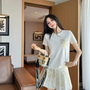 Aaa High Quality Dior Jacquard Short-Sleeved Shirt