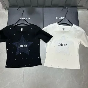 Aaa Designer Dior Short Sleeves