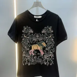 Designer Dior Short-Sleeved T-Shirt