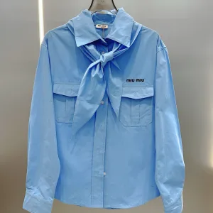 High Quality Miu Miu Long-Sleeved Shirt