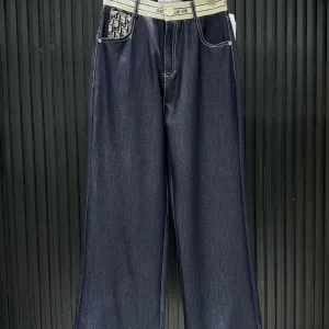 High Quality Dior Jacquard Pants