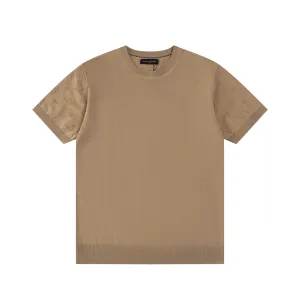 1:1 Designer Louis Vuitton Brick Short-Sleeved T-Shirt For Spring