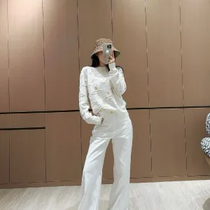 1:1 Celine Gold Jeans