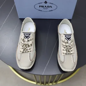 High Quality Prada Leather Sneakers