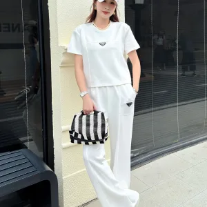 Aaa Luxury Prada Cotton Short-Sleeved Shirt