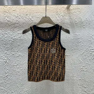 Aaa Luxury Fendi Diamond Vest