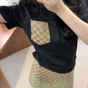 Luxury Gucci Cotton Short-Sleeved Shirts