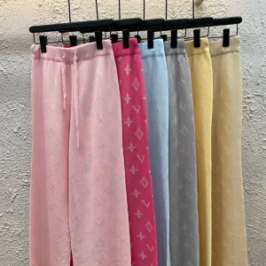 Luxury 1:1 Louis Vuitton Jacquard Trousers