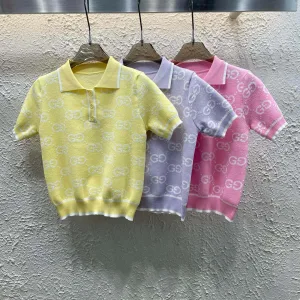 1:1 High Quality Gucci Jacquard Short Sleeves