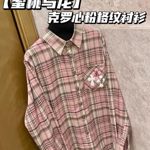 High Quality Aaa Chrome Hearts Silver Shirt