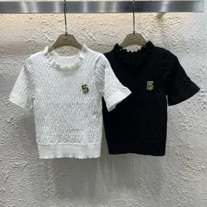 High Quality Luxury Chanel Short-Sleeved Shirt
